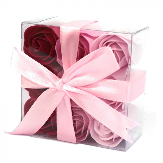 Seifenblumen Set | rosa Rosen