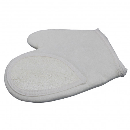 Peeling Handschuh aus Luffa