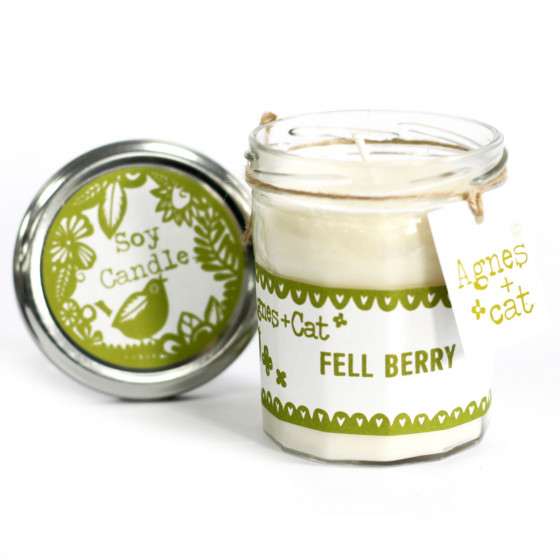 Sojawachskerze Jam Jar - Agnes + Cat - Fell Berry