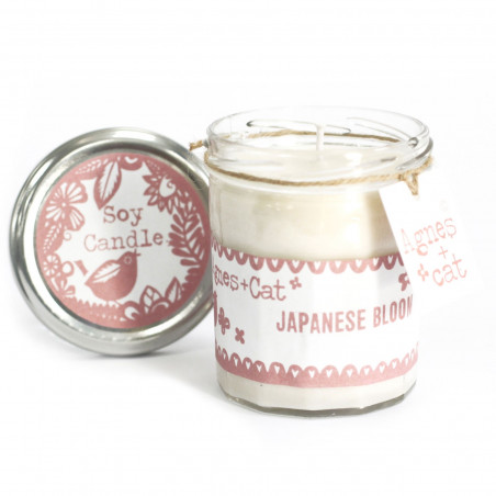 Sojawachskerze Jam Jar - Agnes & Cat - Japanese Bloom