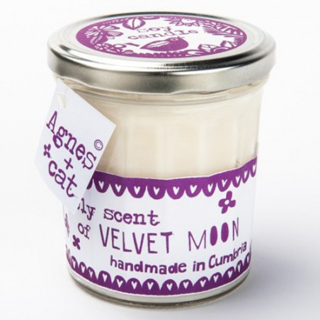 Sojawachskerze Jam Jar - Agnes + Cat - Velvet Moon