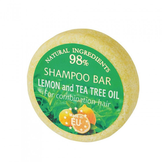 Festes Shampoo - Zitrone & Teebaumöl