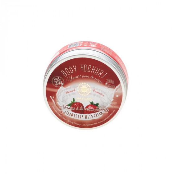 Body Yoghurt  - Erdbeeren & Sahne - 200g