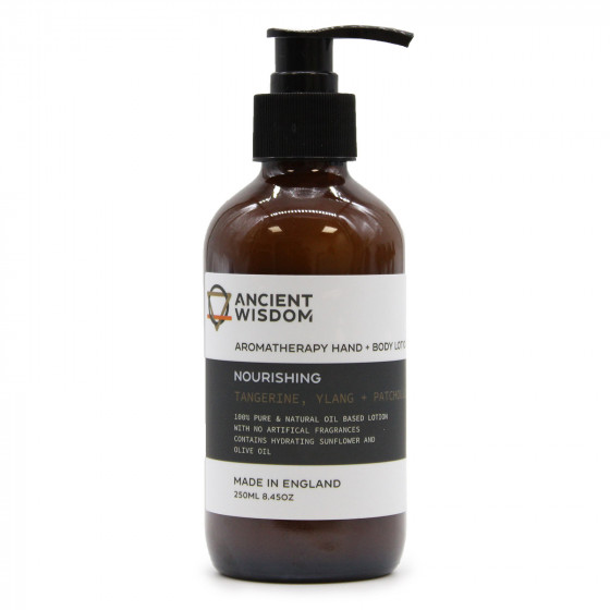 Aromatherapie, Hand- und Körperlotion, Mandarine, Ylang Ylang, Patschuli