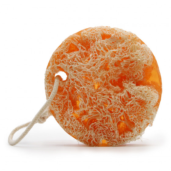 Peelingseifen mit ägyptischer Luffa - Grapefruit