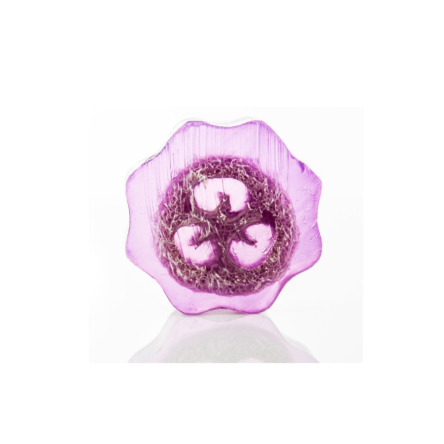 Blumen Peelingseife - Lavendel Blumen Peelingseife - Lavendel