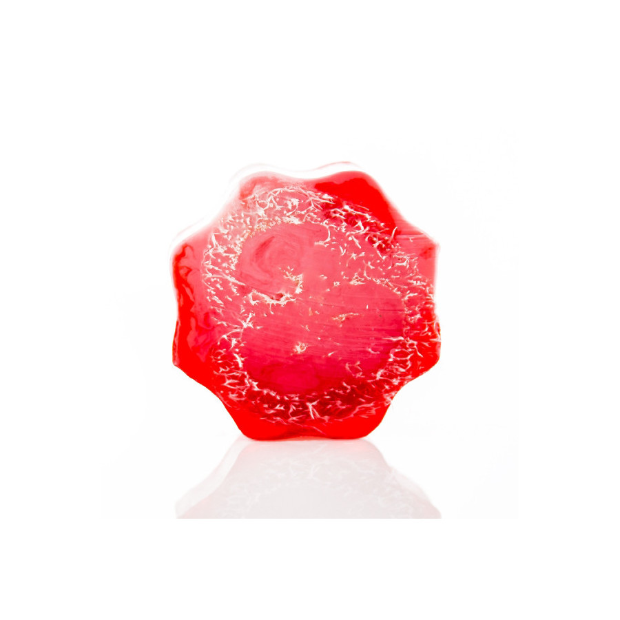 Blumen Peelingseife - Wassermelone Blumen Peelingseife - Wassermelone
