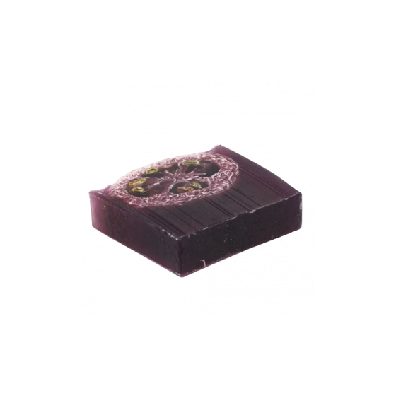 Handgemachte Luffa Seife - Himbeere