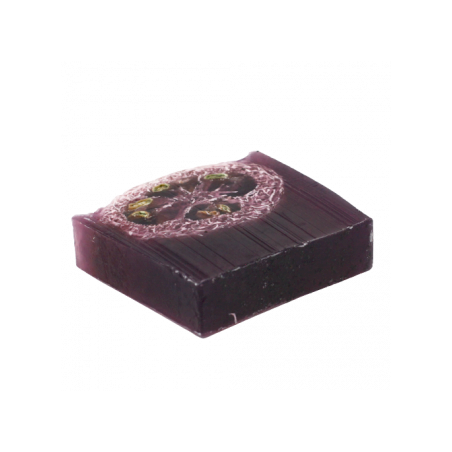 Handgemachte Luffa Seife - Himbeere