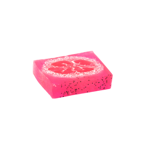 Handgemachte Luffaseife - Rose