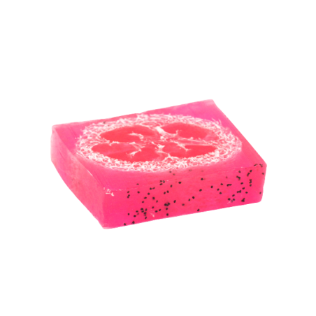 Handgemachte Luffaseife - Rose