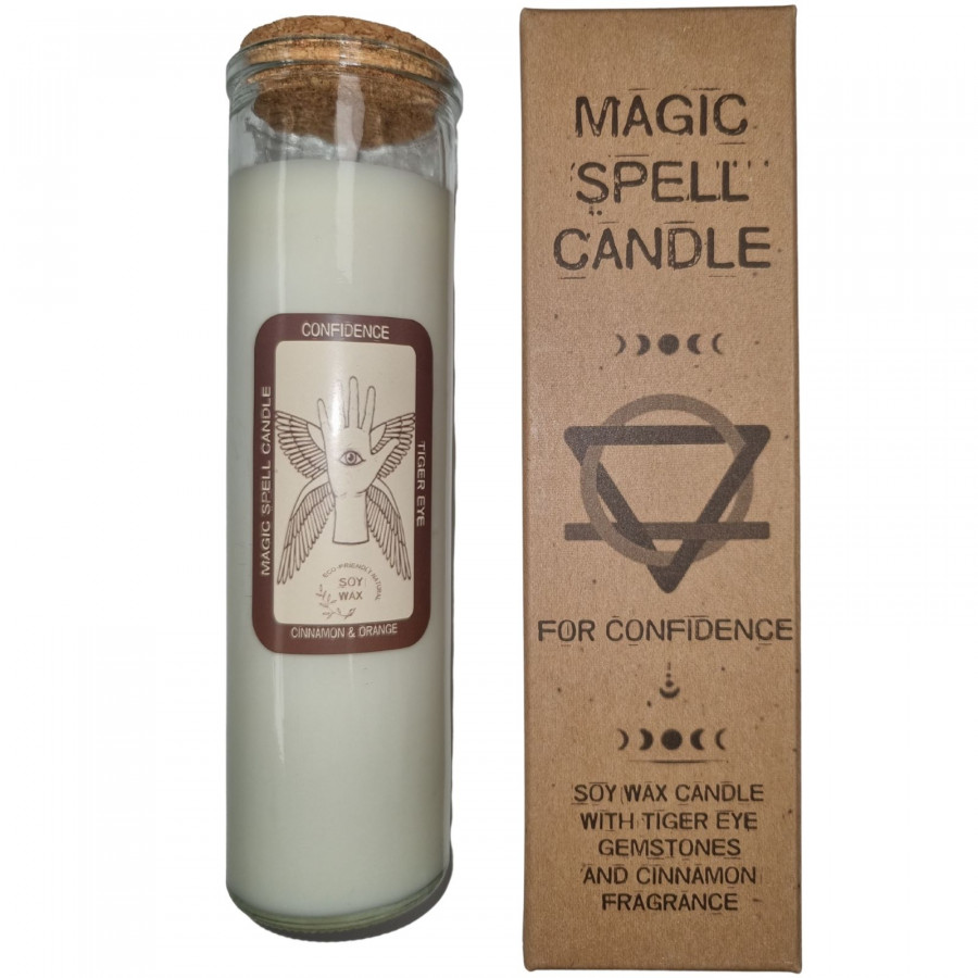 Zauberkerze - Wunschkerze Vertrauen - Kerzen mit natürlichem Sojawachs