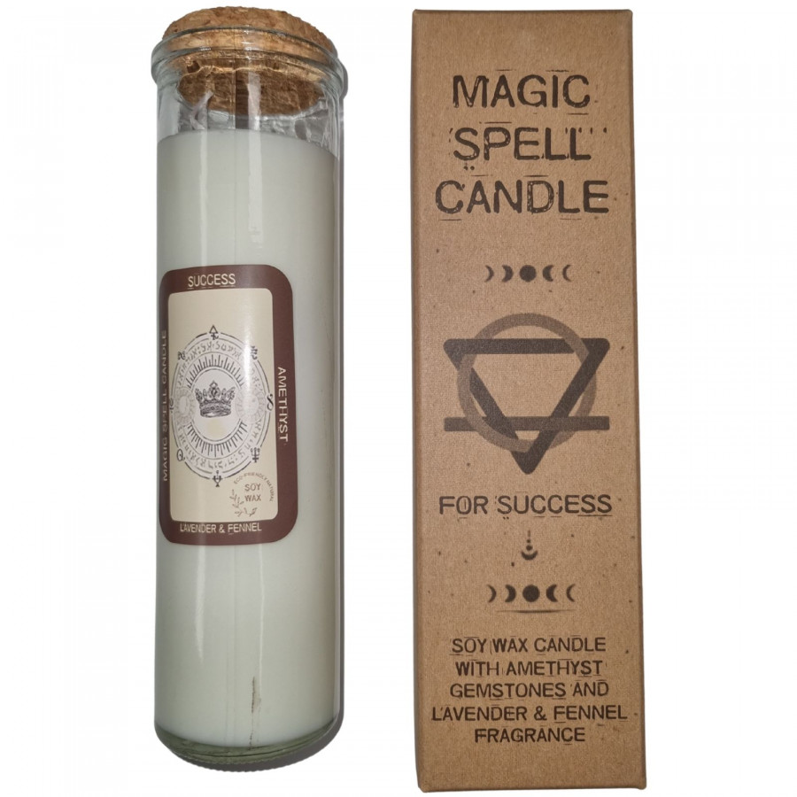 Zauberkerze - Wunschkerze Erfolg - Kerzen mit natürlichem Sojawachs