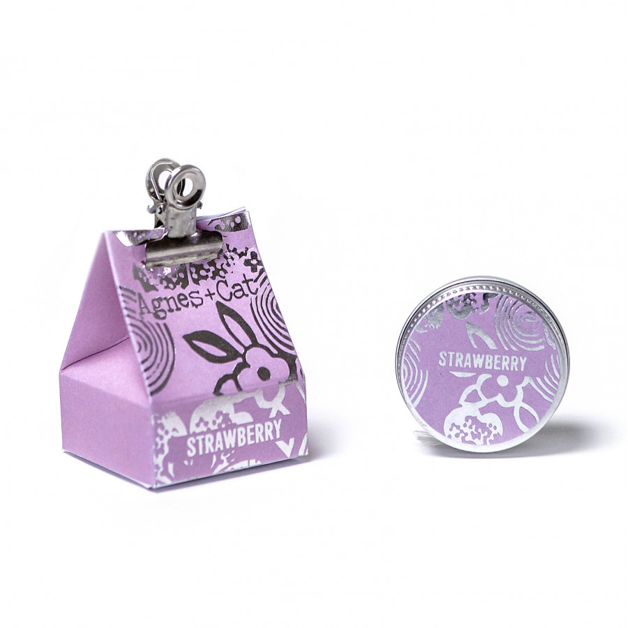 Pflegender Lippenbalsam - Duft Erdbeere