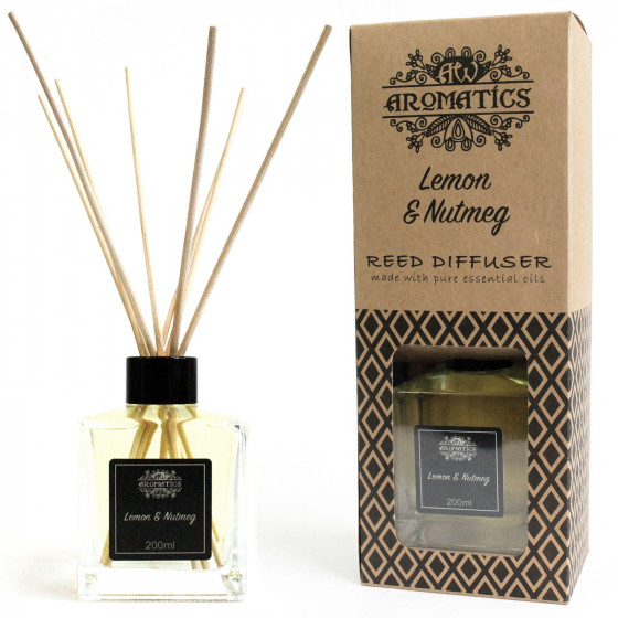 Reed Diffuser - Zitrone und Muskatnuss