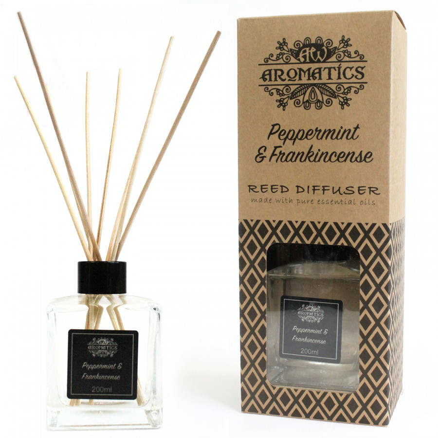 Reed Diffuser - Pfefferminz und Weihrauch Reed Diffuser - Pfefferminz und Weihrauch