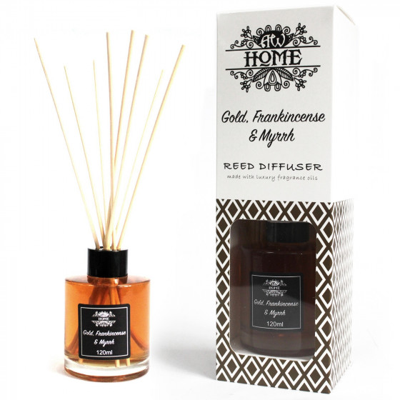 Reed Diffuser, Gold, Weihrauch, Myrrhe