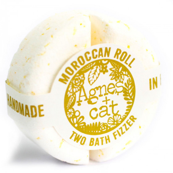 Geschenke-Set Candle - Badefizz Moroccan Roll