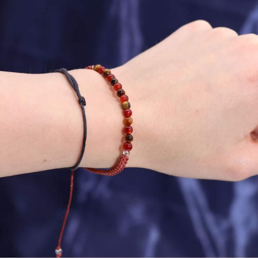 Sternzeichen Edelsteinarmband Löwe