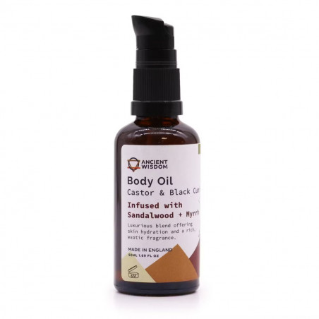 Bio Körperöl - 50 ml | Sandelholz & Myrrhe