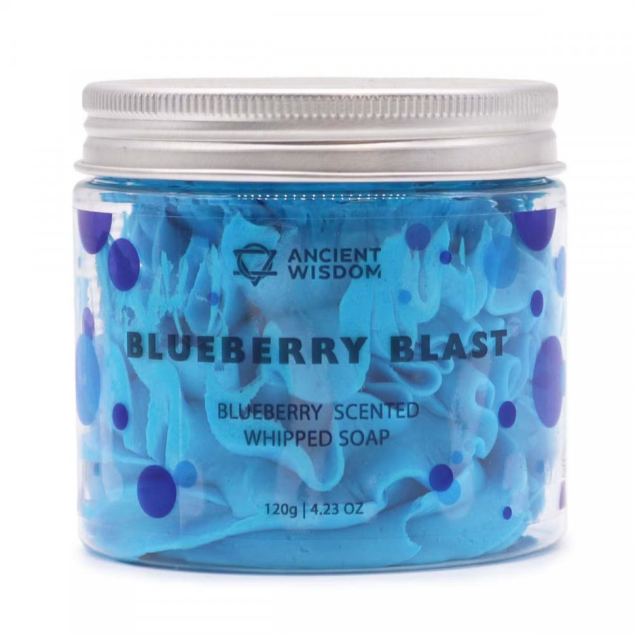 Schlagsahne Seife Blaubeere