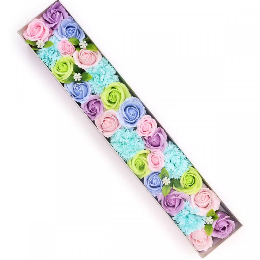 Seifenblumen - Pastell Rosen