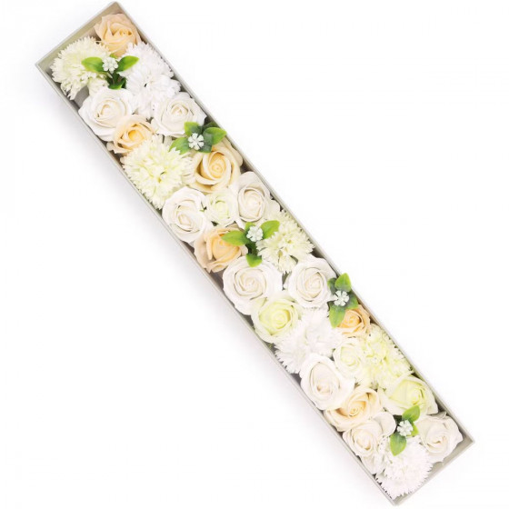 Seifenblumen - Weiße Rosen