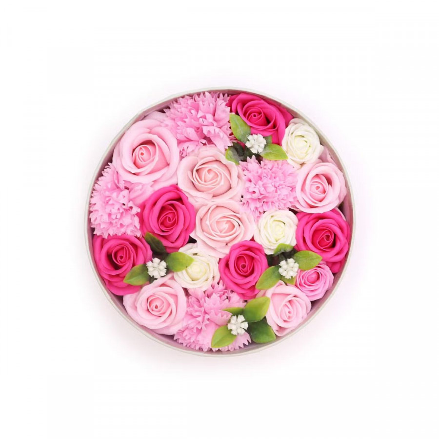 Seifenblumen rosa Rosen
