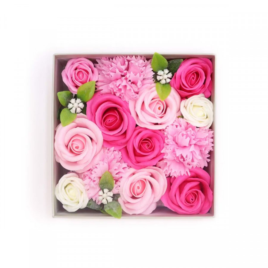 Seifenblumen - Rosa Rosen