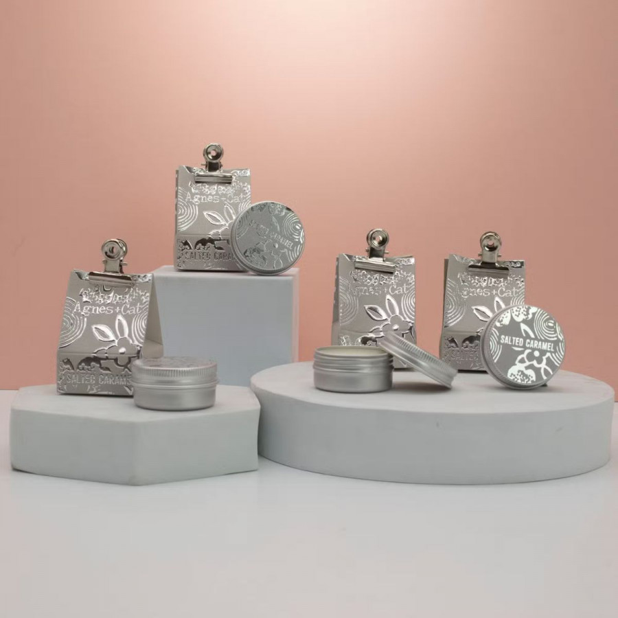 Pflegender Lippenbalsam mit Duft - Salted Caramel