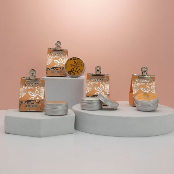 Pflegender Lippenbalsam mit Duft - Grapefruit