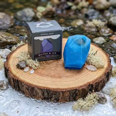 Element Seife mit Edelstein | Element Wasser