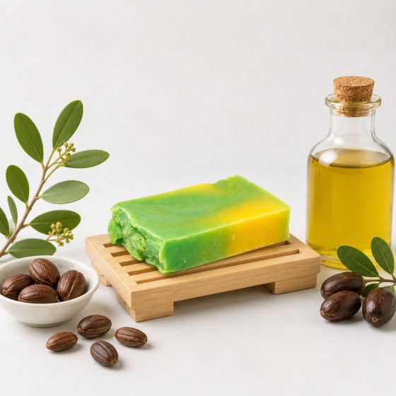 Handgemachte Olivenölseife, Jojoba