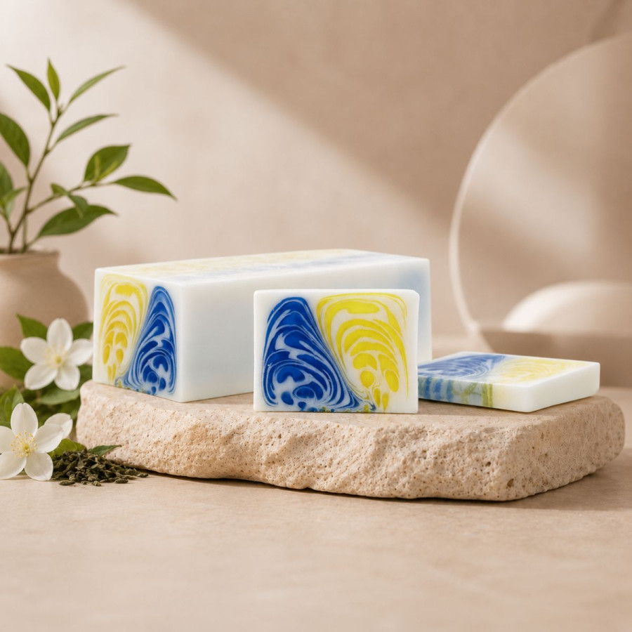 Handgemachte Seife - Grüner Tee und  Jasmin