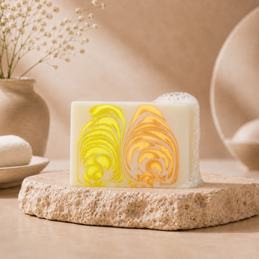 Handgemachte Seife, Orange Ingwer