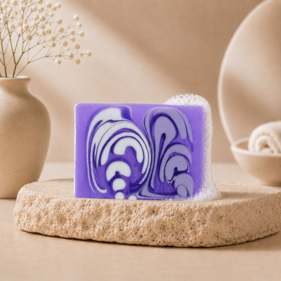 Handgemachte Seife mit Lavendel