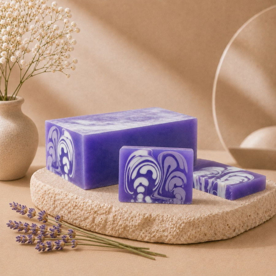 Handgemacht Seife Lavendel