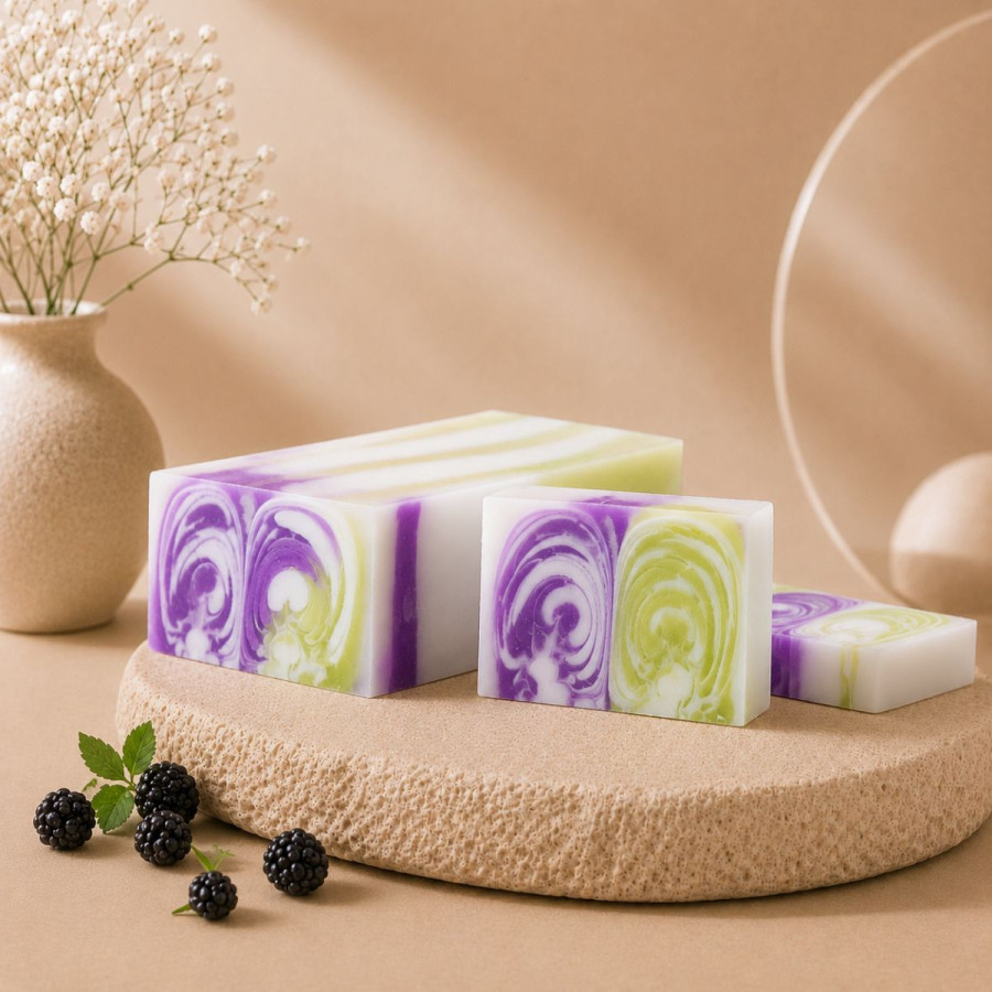 Handgemachte Seife - Brombeere