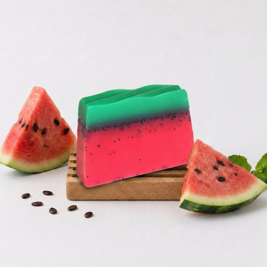 Handgemachte Seife, Duft Wassermelone