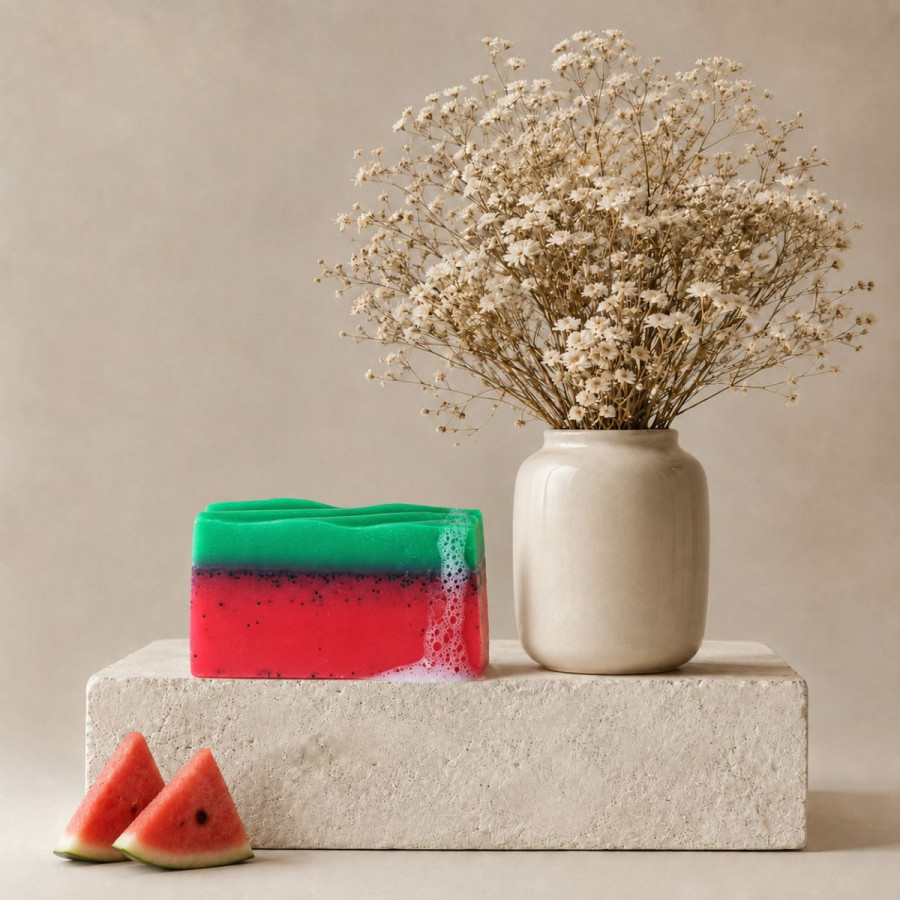Handgemachte Seife, Duft Wassermelone