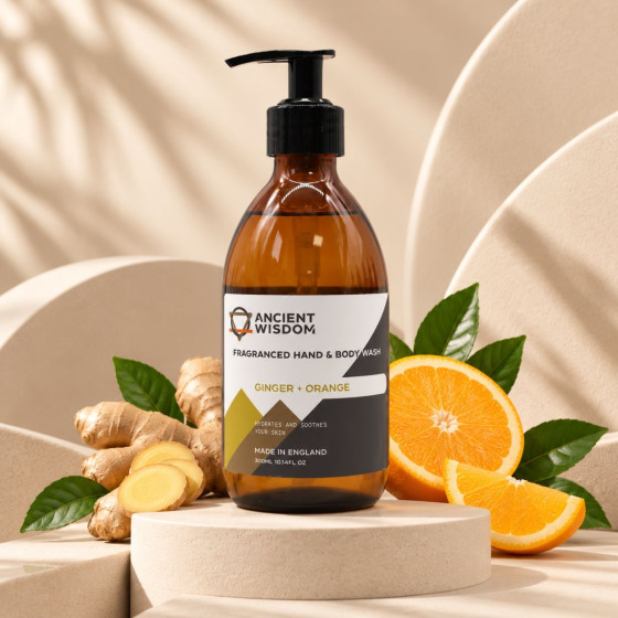 Handseife und Duschgel - Ingwer Orange