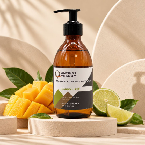 Handseife und Duschgel - Mango und Limette