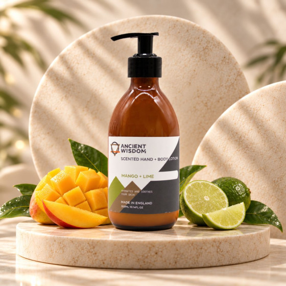 Hand- und Bodylotion, Körperlotion, Mango, Limette