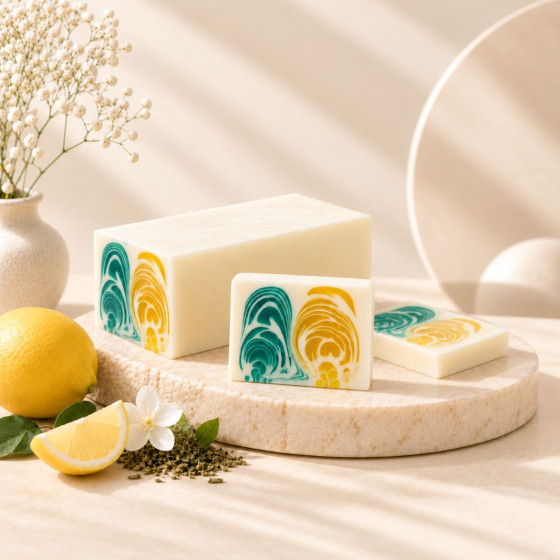 Handgemachte Seife - Duft Zitrone