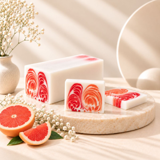 Handgemachte Seife - Duft Grapefruit