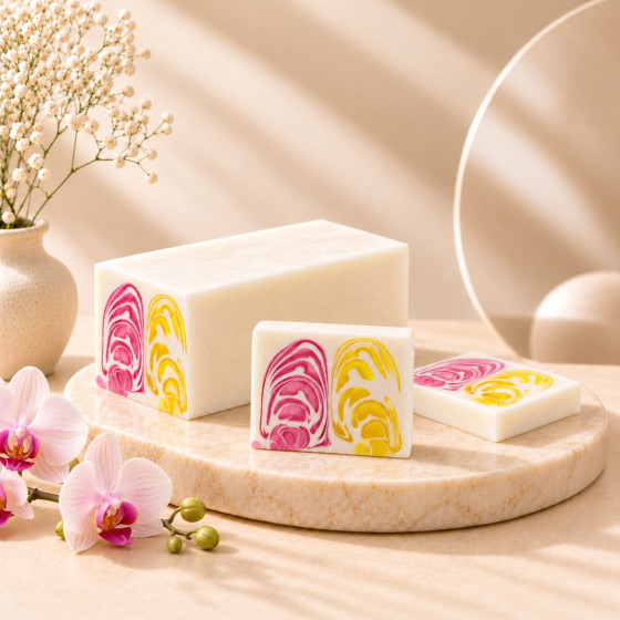 Handgemachte Seife - Duft Orchidee