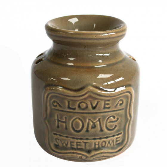 Duftlampe aus Keramik - Home sweet Home 