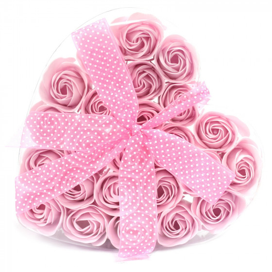 Seifenblumen, rosa Rosen
