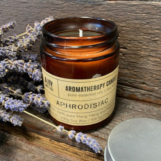 Sojawachskerze Aromatherapie | Aphrodisiakum